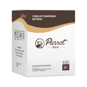 Cokelat Butiran Parrot Gold