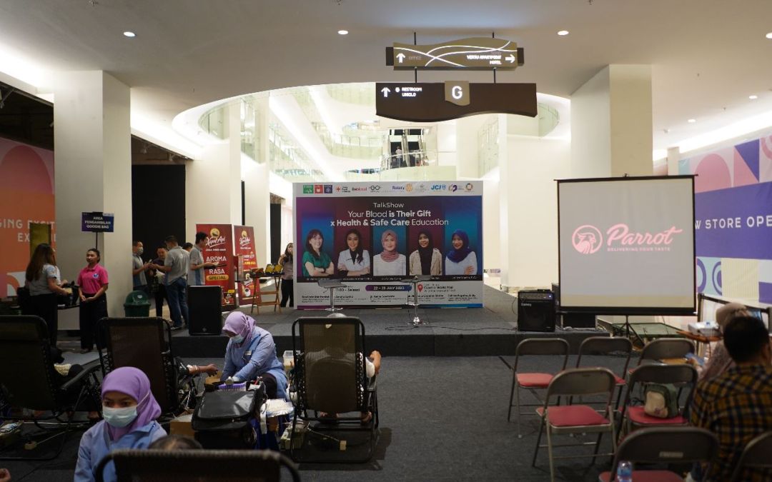 Berpartisispasi Di Acara Donor Darah JCI