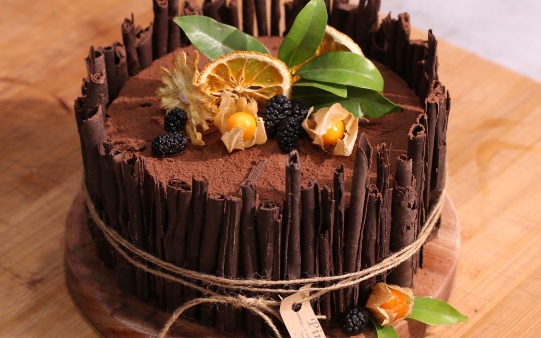 Chocolate Christmas Cake