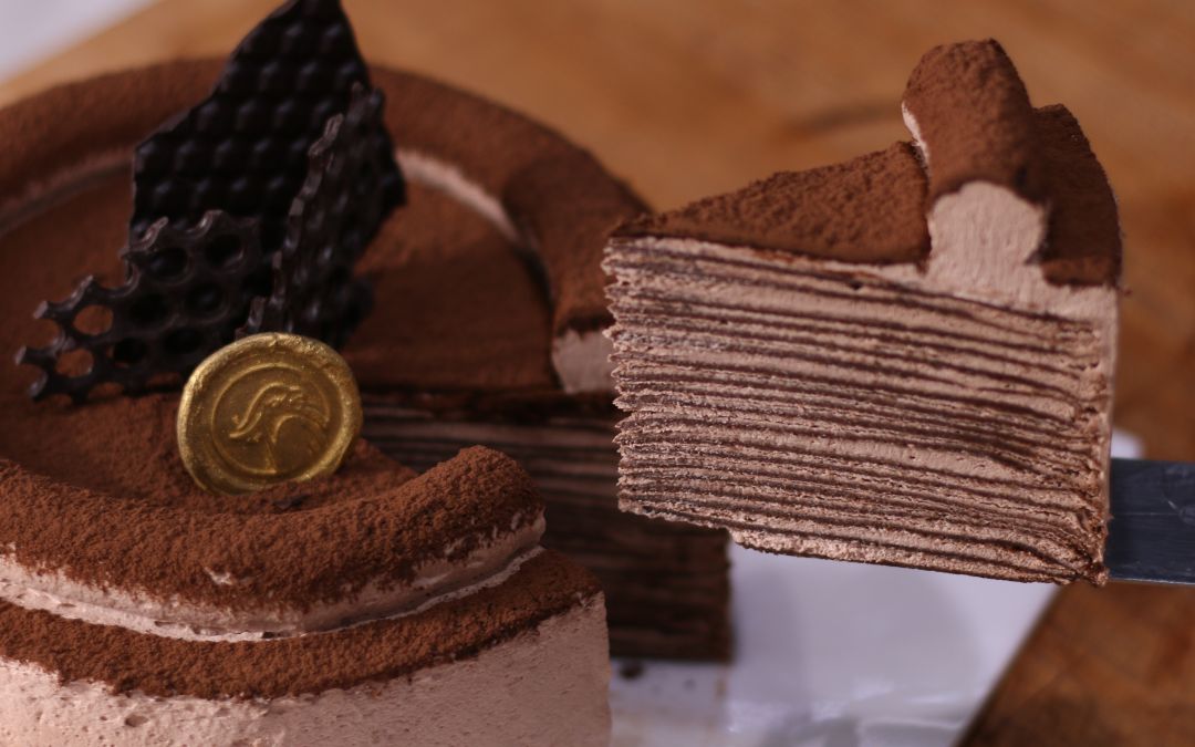 Chocolate Mille Crepes