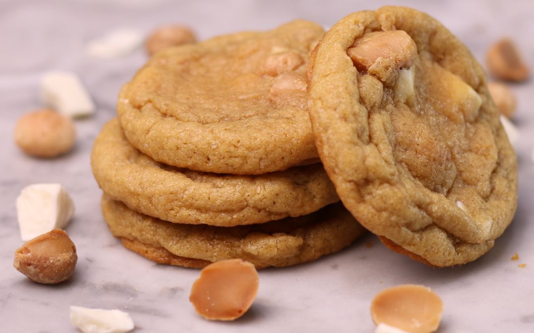 White Chocolate Macadamia Cookies